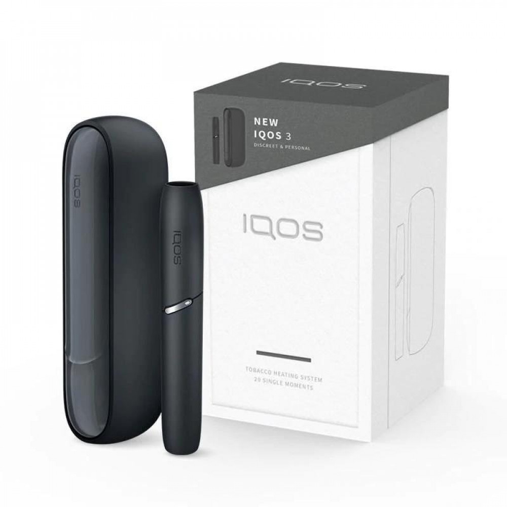 IQOS 3 DUO VELVET GREY DEVICE BLACK IN DUBAI