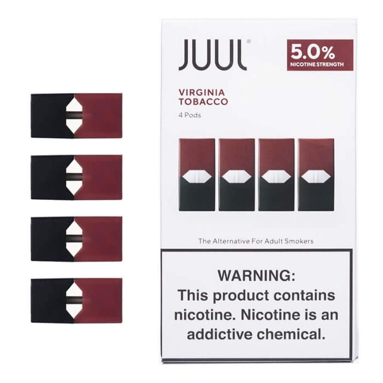 Best Juul Virginia Tobacco Pods USA 5%