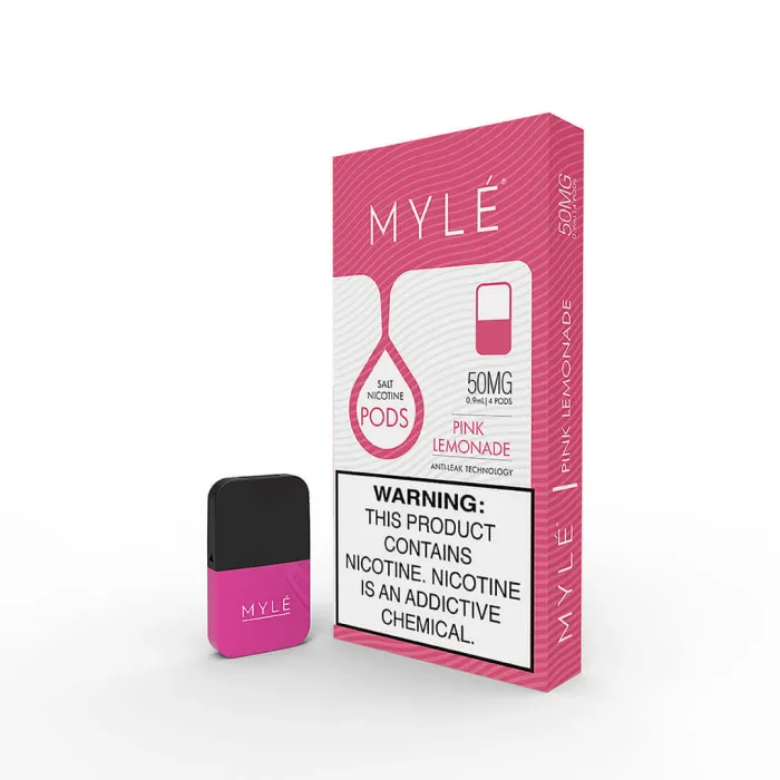 MYLÉ V4 Pods Pink lemonade Flavor in UAE