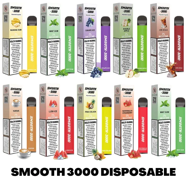 SMOOTH 3000 Puffs Disposable Vape