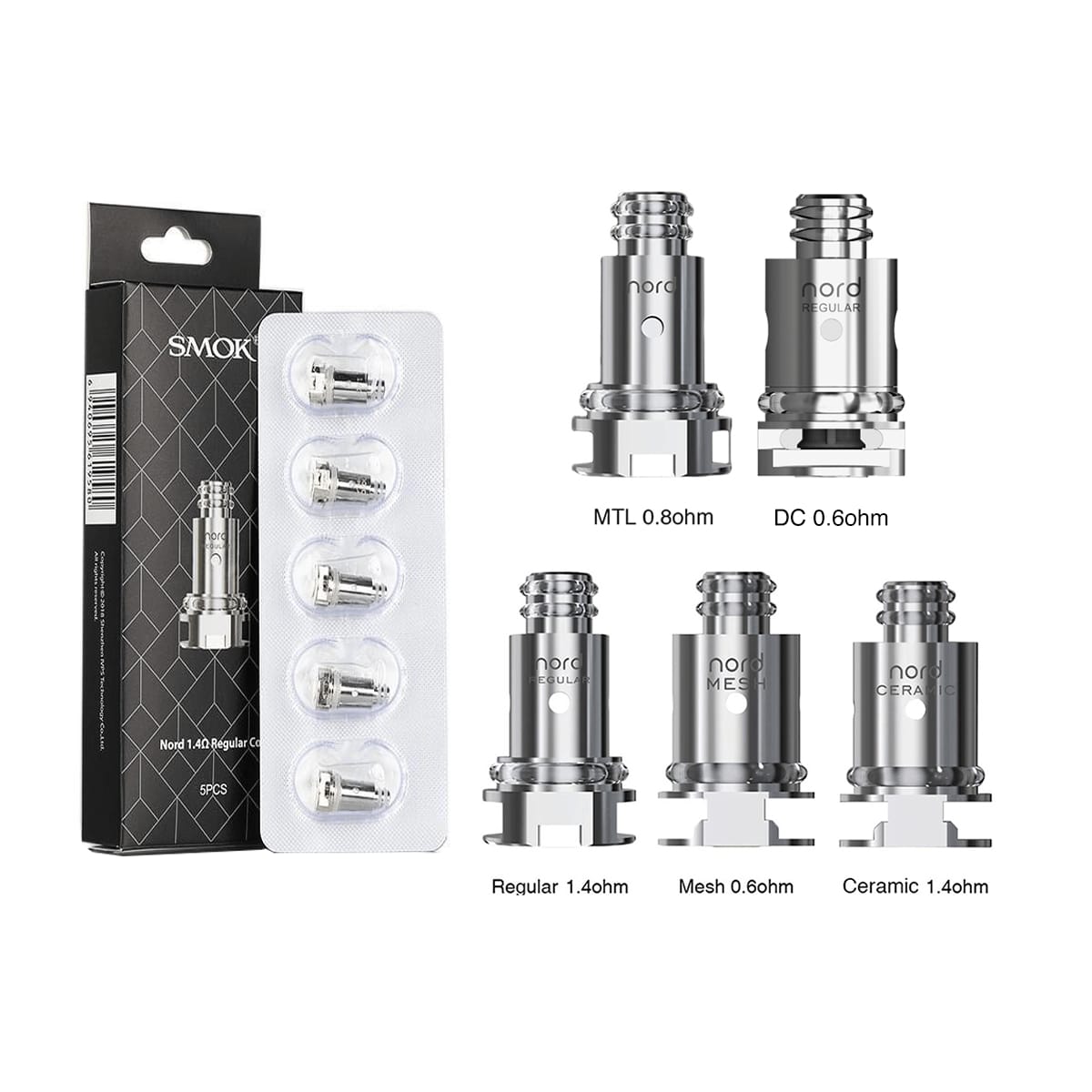 SMOK Nord Replacement Coils