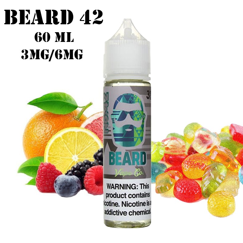 Beard No 42 E-Juice 60ml 3mg