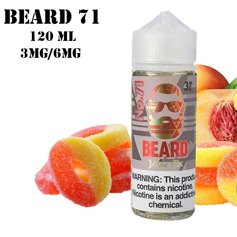 Beard No 71 E-Juice 120ml 3mg