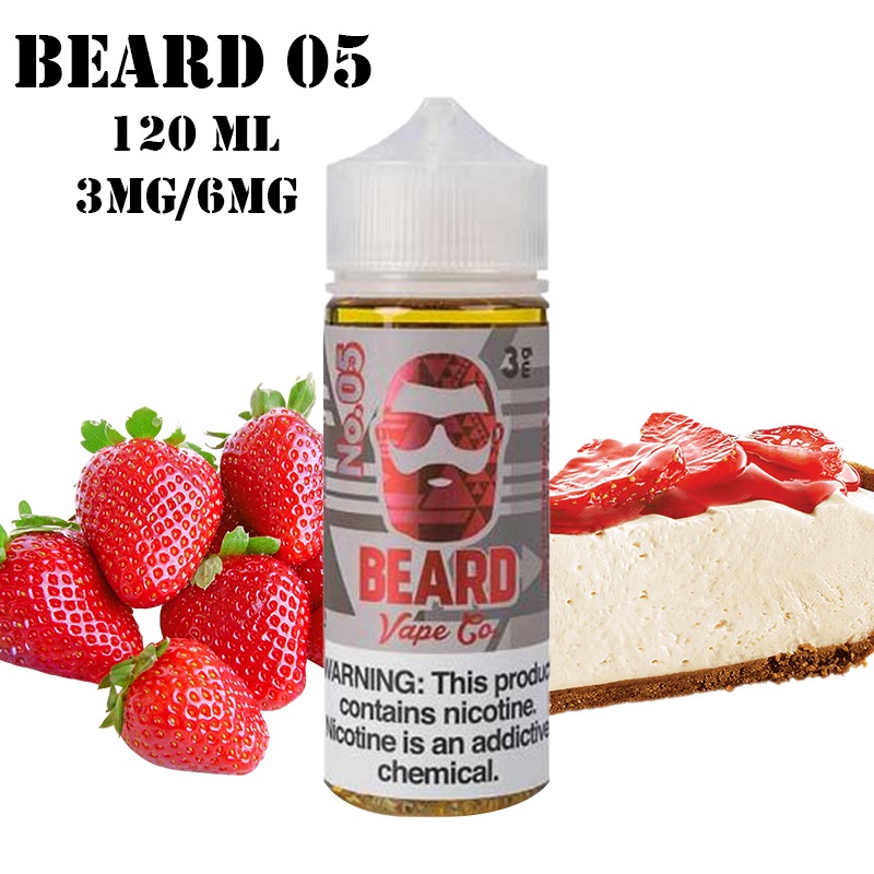 Beard No 05 E-Juice 120ml 3mg