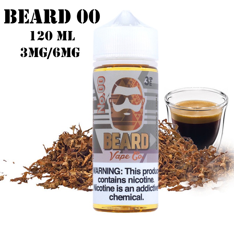 Beard 00 E-Juice 120ml 3mg