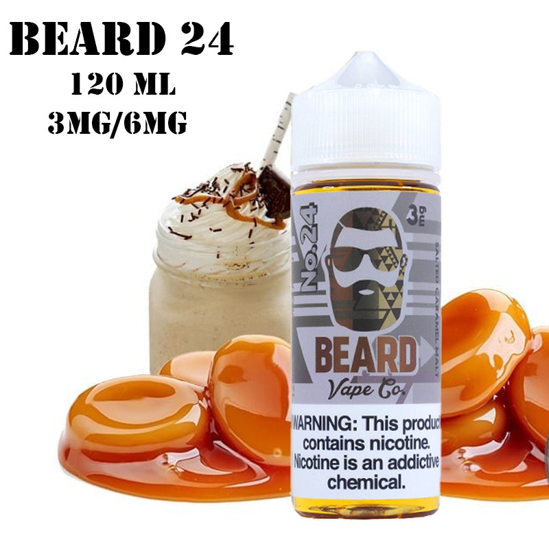 Beard No 24 E-Juice 120ml 3mg