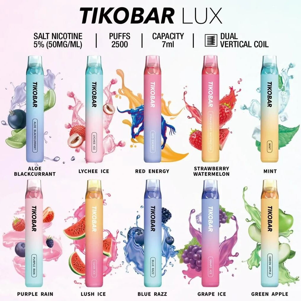 Tikobar Lux Disposable Pod 2500 Puffs