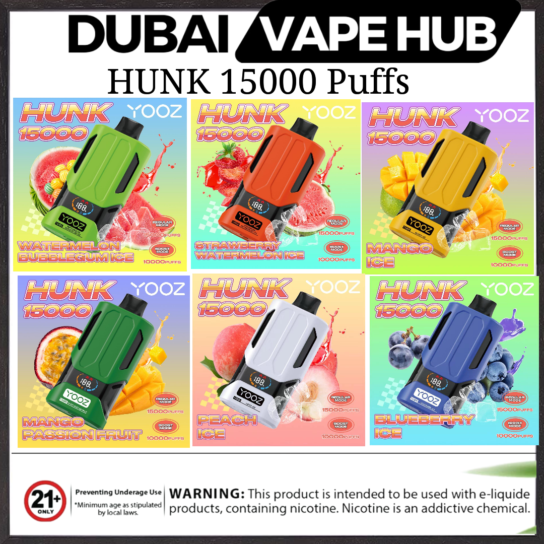 HUNK Yooz 15000 Puffs Disposable Vape