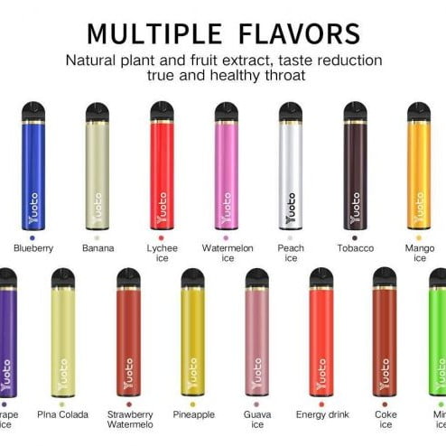 Yuoto 1500 Puffs Disposable Vape