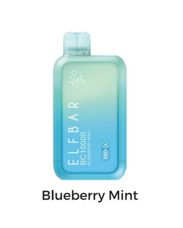 Elf Bar BC10000 Puffs Disposable Vape 5%- Blueberry Mint