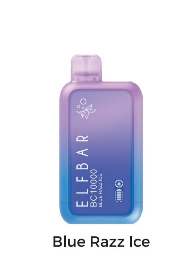 Elf Bar BC10000 Puffs Disposable Vape 5%- Blue Razz Ice