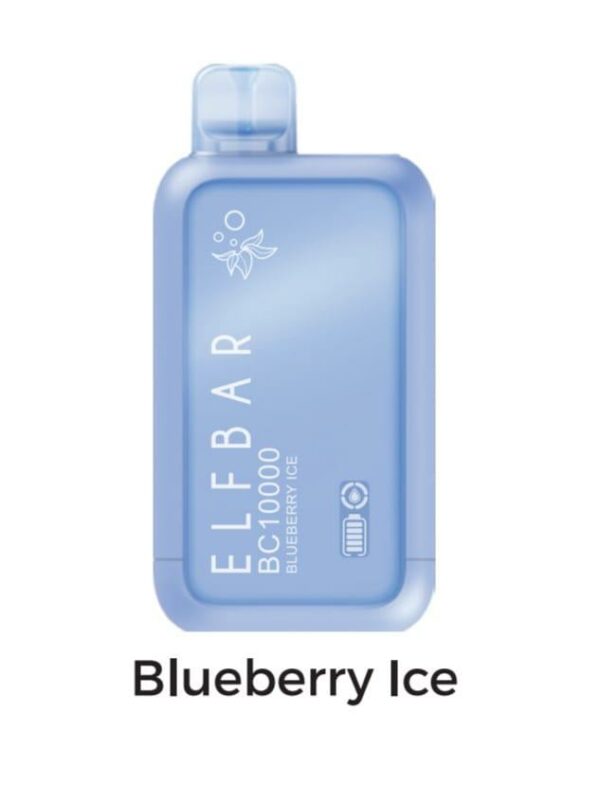 Elf Bar BC10000 Puffs Disposable Vape 5%- Blueberry Ice