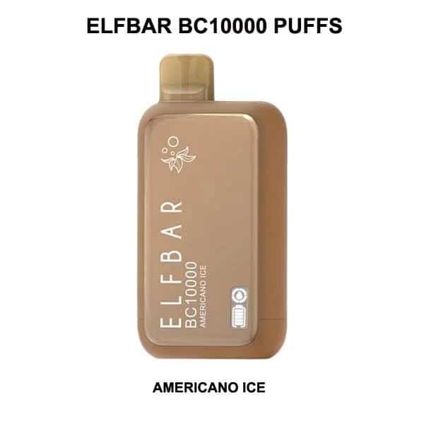 Elf Bar BC10000 Puffs Disposable Vape 5%- Americano Ice