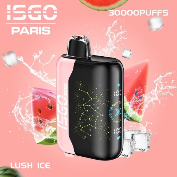 ISGO Paris X 30000 Puffs Disposable Vape- Lush ice