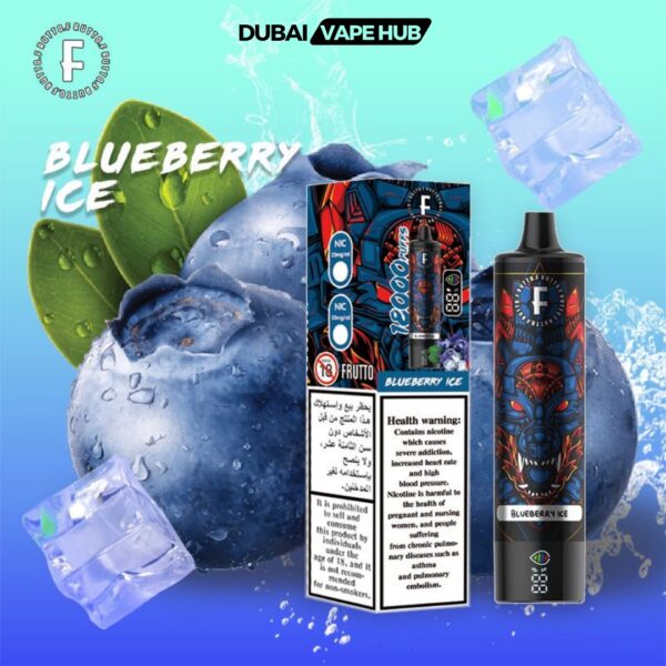 FRUTTO 18000 Puffs Disposable Vape- Blueberry Ice