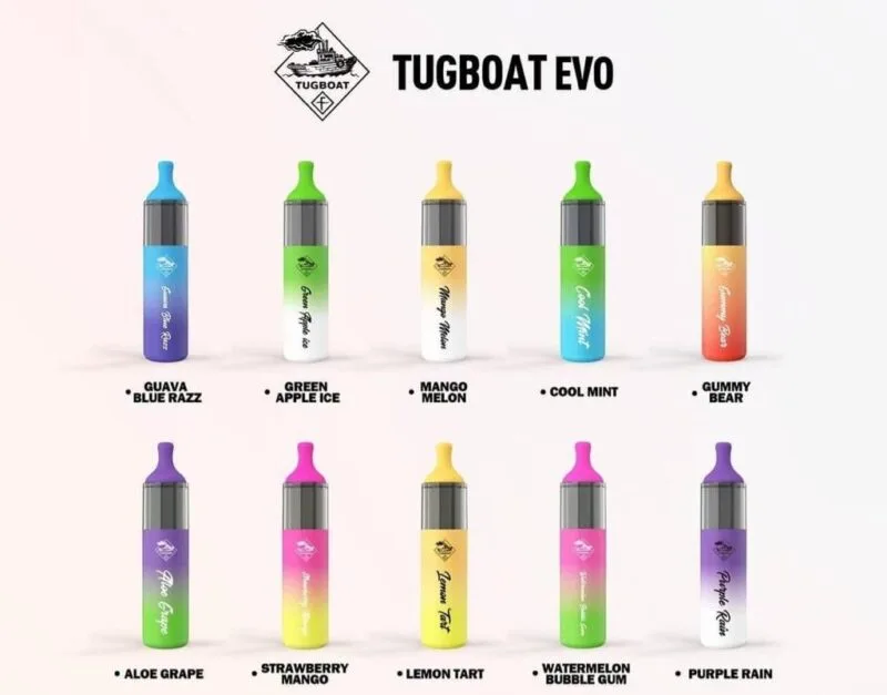 Tugboat Evo 4500 Puffs Disposable Vape Best In UAE