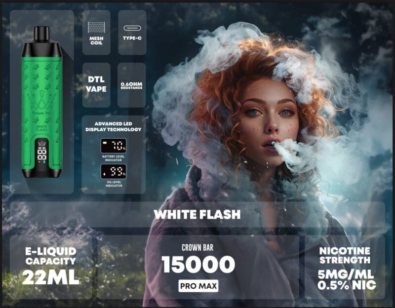 Al Fakher Crown Bar 15000 Puffs Pro Max Disposable Vape In Uae Vape Shop Dubai Disposable Vape Dubai Uae 2