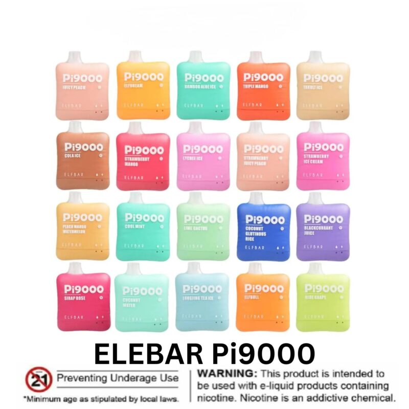 Elfbar Pi9000 Puffs Disposable Vape Best In Uae Vape Shop Dubai Disposable Vape Dubai Uae