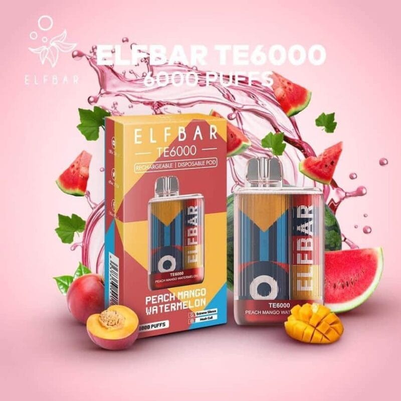 Elfbar Te6000 Puffs Disposable Vape Best In Uae Vape Shop Dubai Disposable Vape Dubai Uae 12