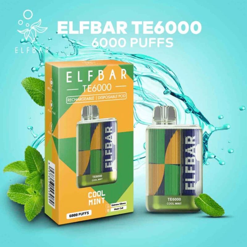 Elfbar Te6000 Puffs Disposable Vape Best In Uae Vape Shop Dubai Disposable Vape Dubai Uae 2