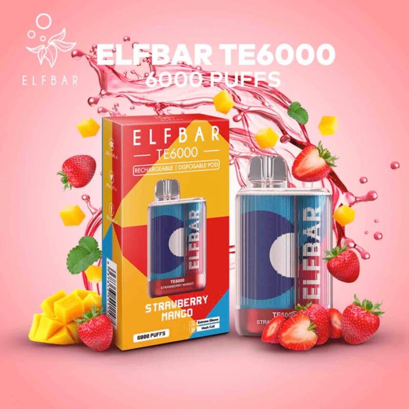 Elfbar Te6000 Puffs Disposable Vape Best In Uae Vape Shop Dubai Disposable Vape Dubai Uae 7