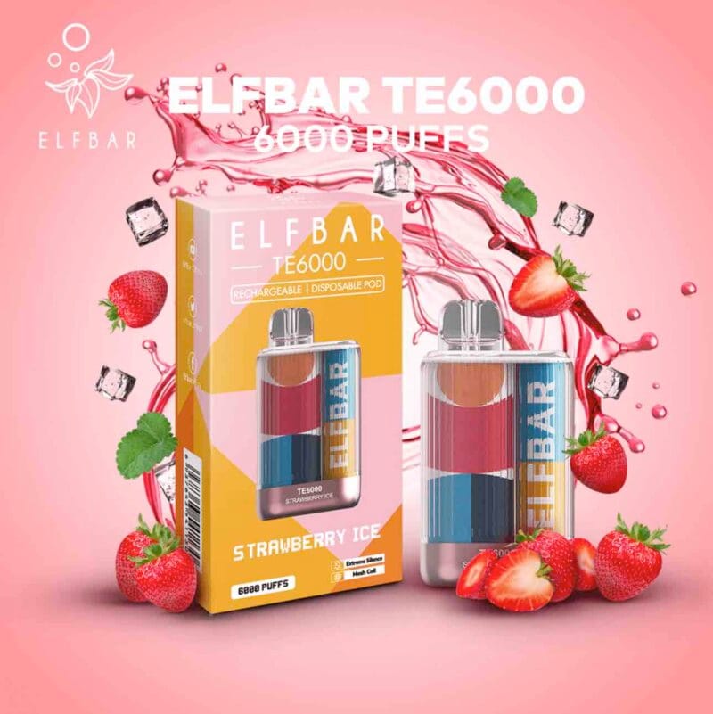 Elfbar Te6000 Puffs Disposable Vape Best In Uae Vape Shop Dubai Disposable Vape Dubai Uae 8