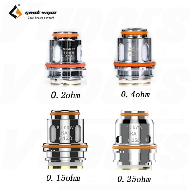 Geek Vape Z Series Coils 5pc Pack Best In Uae Dubaivapehubcom Vape Shop Dubai Disposable Vape Dubai Uae