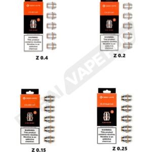 Geekvape Z Series Coils 5pcs Pack In Uae Vape Shop Dubai Disposable Vape Dubai Uae
