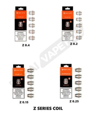 Geekvape Z Series Coils 5pcs Pack In Uae Vape Shop Dubai Disposable Vape Dubai Uae