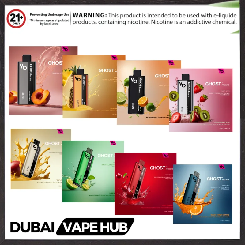 Ghost Pro Elite 7000 Puffs Disposable Vape Best In Uae Vape Shop Dubai Disposable Vape Dubai Uae