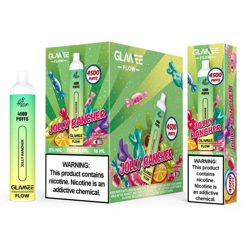 Glamee Flow 4500 Puffs Disposable Vape Device Vape Shop Dubai Disposable Vape Dubai Uae 5