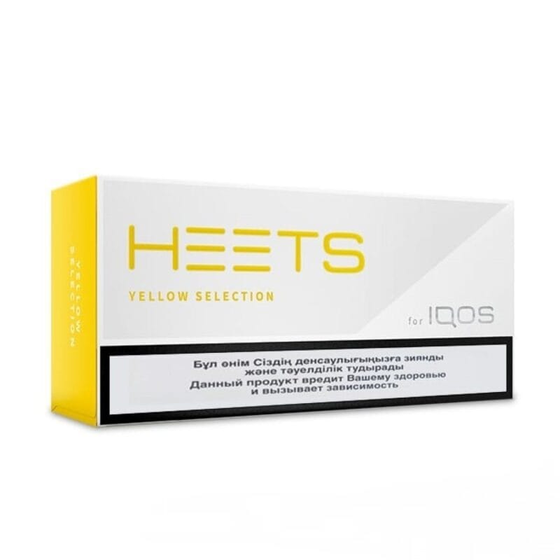 Heets Yellow Selection Kazakhstan Version Best In Uae Vape Shop Dubai Disposable Vape Dubai Uae