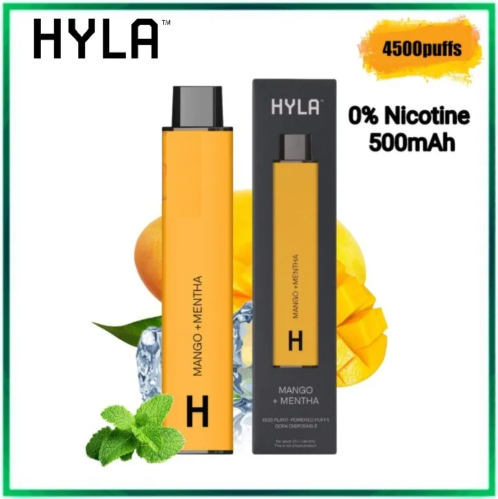 Hyla 4500 Zero Nicotine Disposable Vape Best In Uae Vape Shop Dubai Disposable Vape Dubai Uae 5