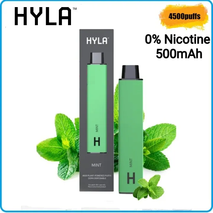 Hyla 4500 Zero Nicotine Disposable Vape Best In Uae Vape Shop Dubai Disposable Vape Dubai Uae 6