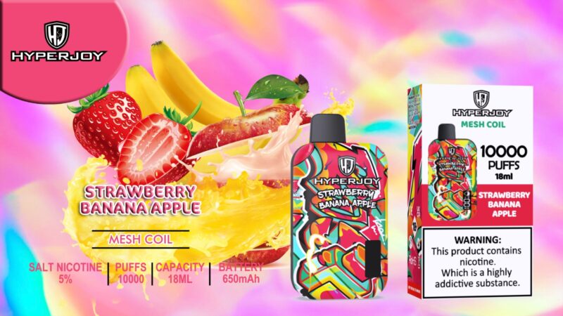 Hyperjoy 10000 Vape Puffs Disposable Best In Uae Vape Shop Dubai Disposable Vape Dubai Uae 5