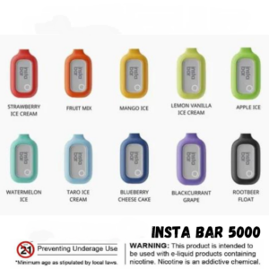 Instabar 5000 Puffs Disposable Vape Best In Uae Vape Shop Dubai Disposable Vape Dubai Uae