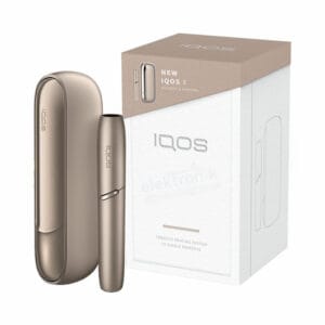 Iqos 3 Duo Device Brilliant Gold Color In Dubai