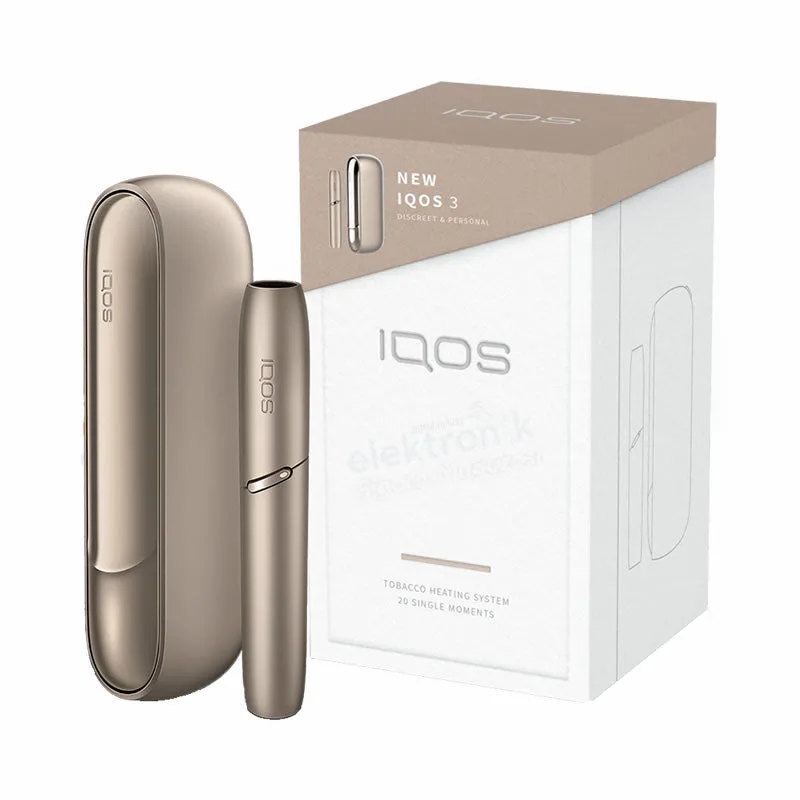 Best IQOS 3 Duo Device Brilliant Gold