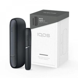 Iqos 3 Duo Velvet Grey Device Black In Dubai