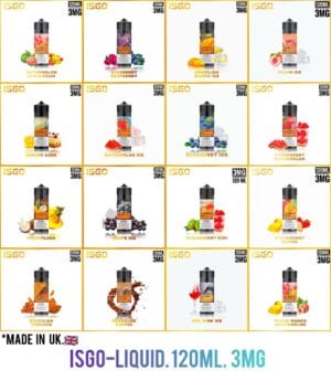 Isgo 120ml E Liquid 3mg For Vape Best In Uae