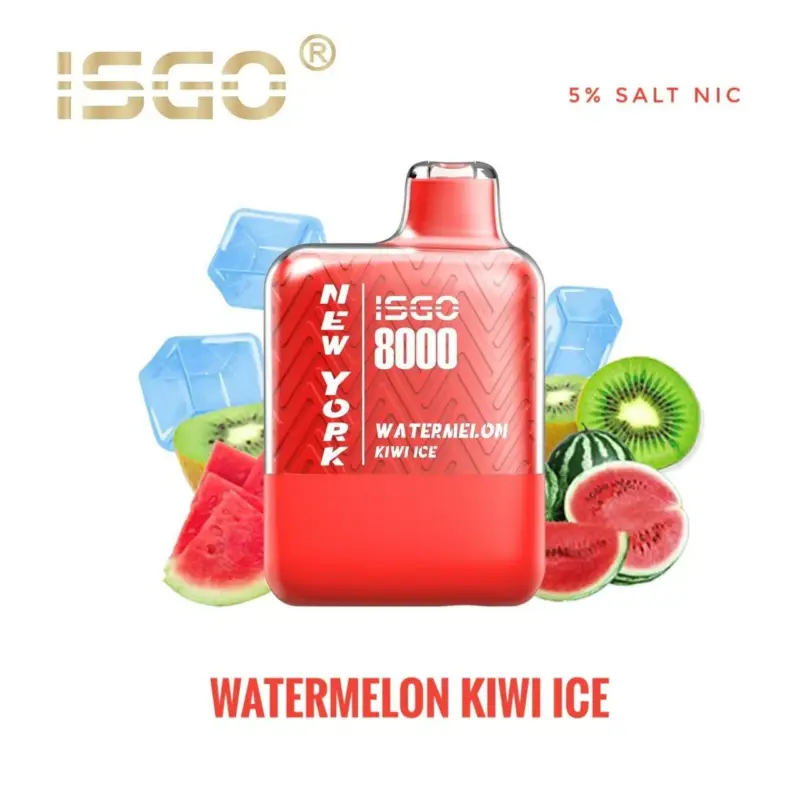 Isgo New York 8000 Puffs Disposable Vape In Uae Vape Shop Dubai Disposable Vape Dubai Uae 9