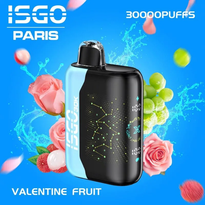 Isgo Paris X 30000 Puffs Disposable Vape In Dubai Vape Shop Dubai Disposable Vape Dubai Uae 8