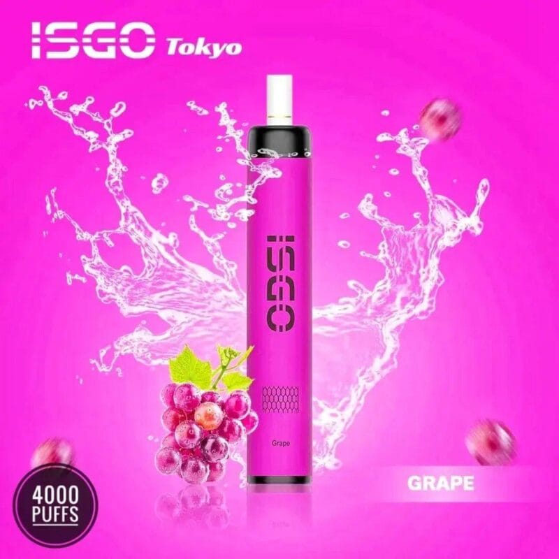 Isgo Tokyo 4000 Puffs Disposable Vape Best In Uae Vape Shop Dubai Disposable Vape Dubai Uae 7