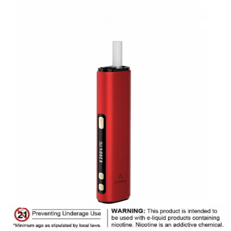 Lambda I8 Red Device For Terea Heets Sticks In Uae Vape Shop Dubai Disposable Vape Dubai Uae