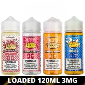 Loaded 120ml 3mg E Liquid Vape Juice Best In Uae