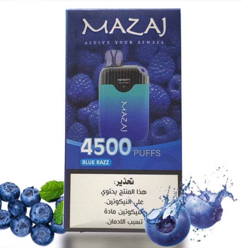 Mazaj 4500 Disposable Puffs Vape In Uae Dubaivapehubcom Vape Shop Dubai Disposable Vape Dubai Uae 2