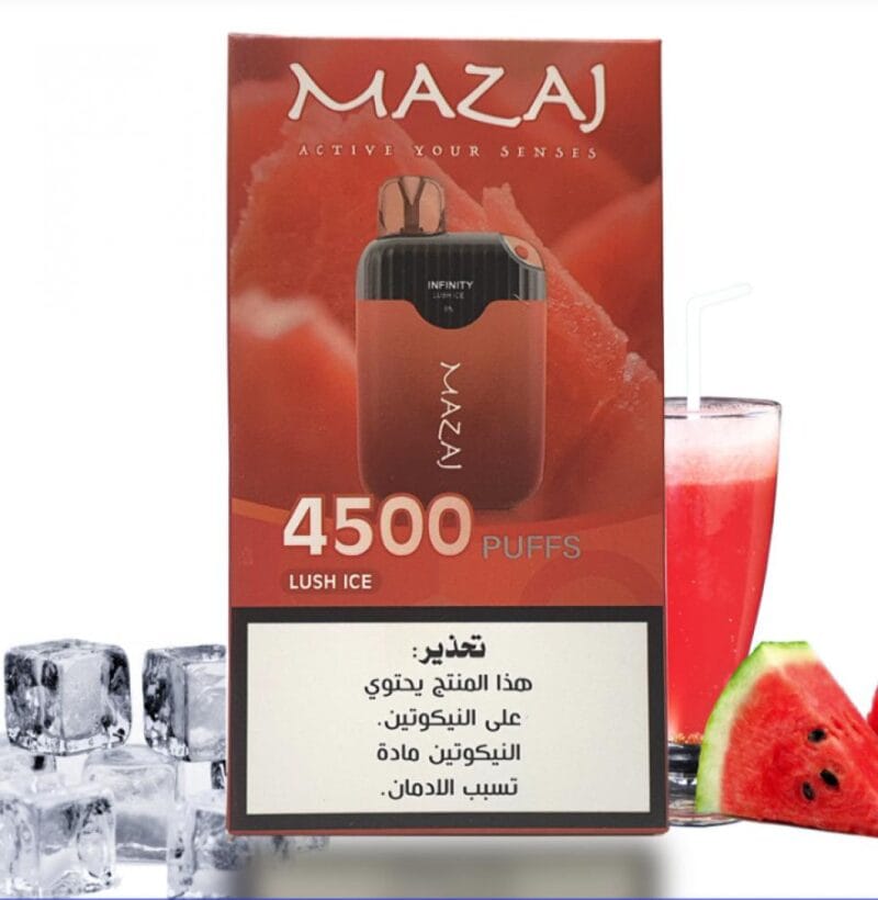 Mazaj 4500 Disposable Puffs Vape In Uae Dubaivapehubcom Vape Shop Dubai Disposable Vape Dubai Uae 3