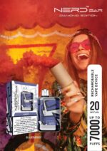 Nerd Diamond 7000 Disposable Puffs Vape In Uae Vape Shop Dubai Disposable Vape Dubai Uae 7