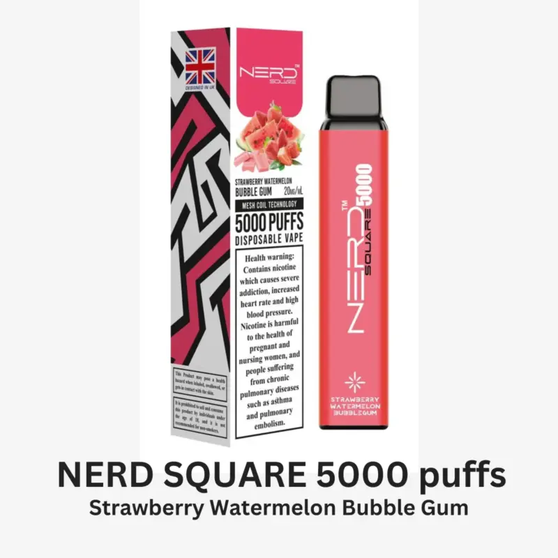 Nerd Square 5000 Puffs Disposable Vape In Uae Vape Shop Dubai Disposable Vape Dubai Uae 10