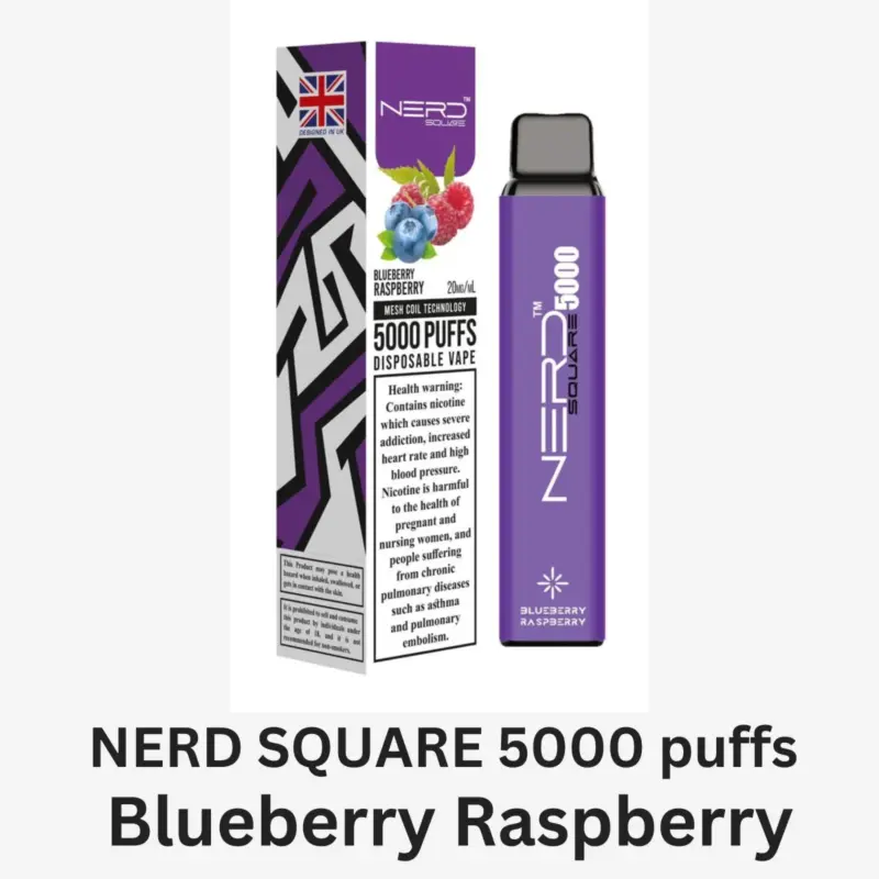 Nerd Square 5000 Puffs Disposable Vape In Uae Vape Shop Dubai Disposable Vape Dubai Uae 2